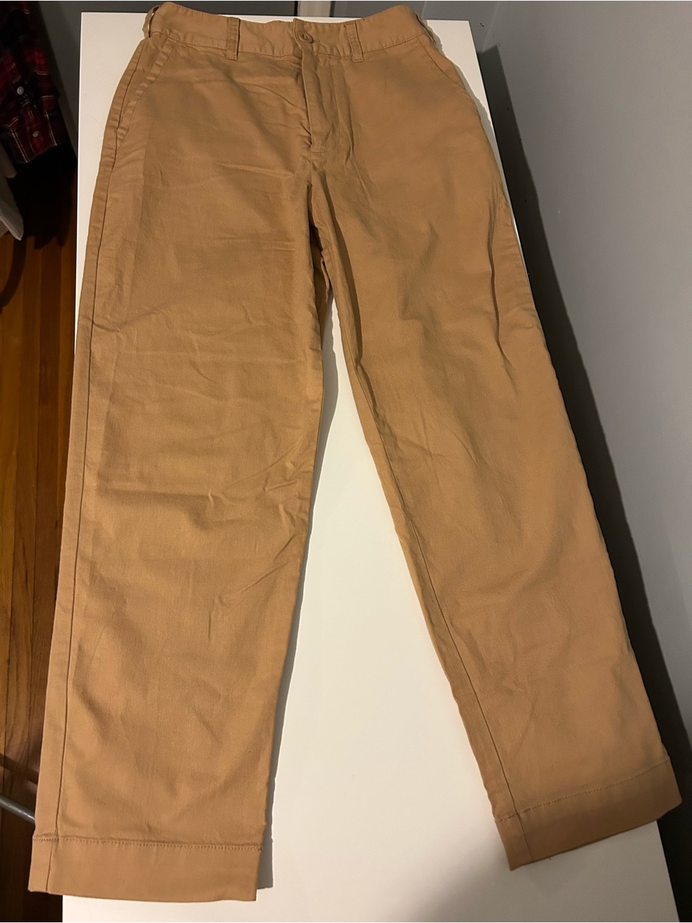 Women’s Twik Chino Pants in Tan - Straight Leg